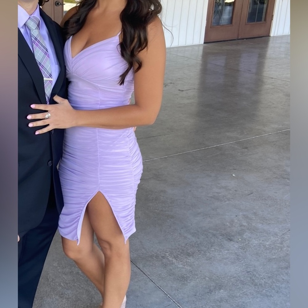 Purple dress